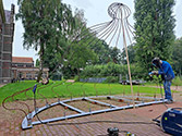 Heritage Artwork  - earthly existance -, Brummen/NL, 2024